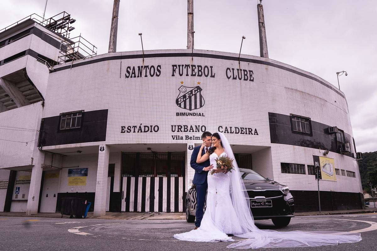 noivos na vila belmiro