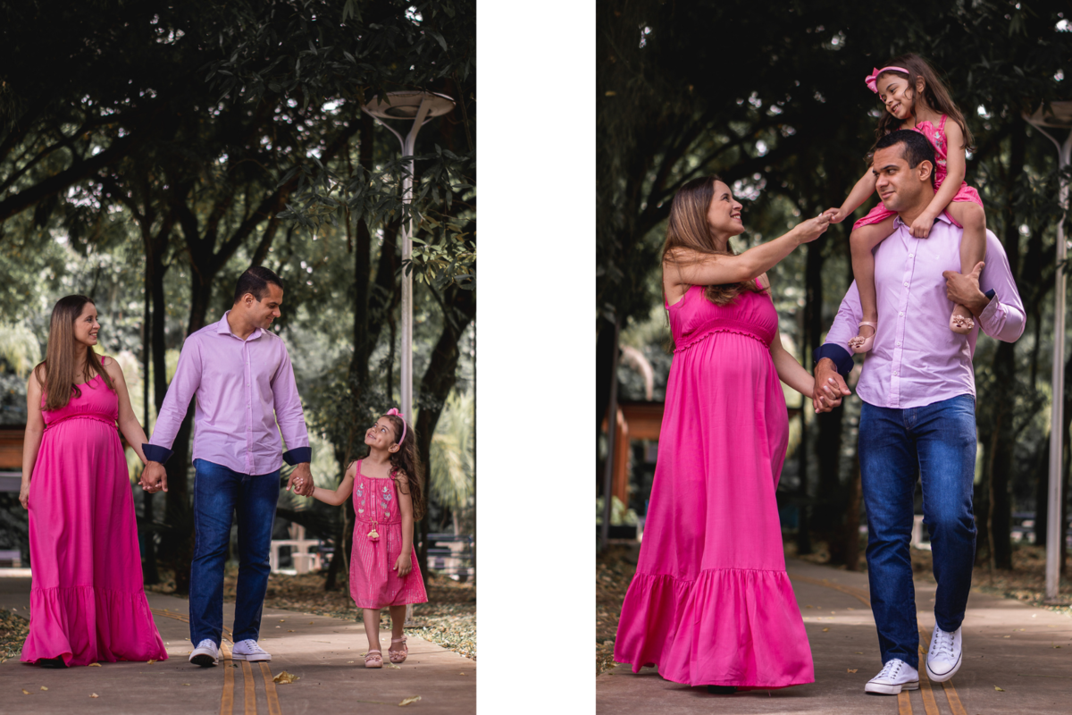 ensaio de gravida no Jardim Botânico de Santos