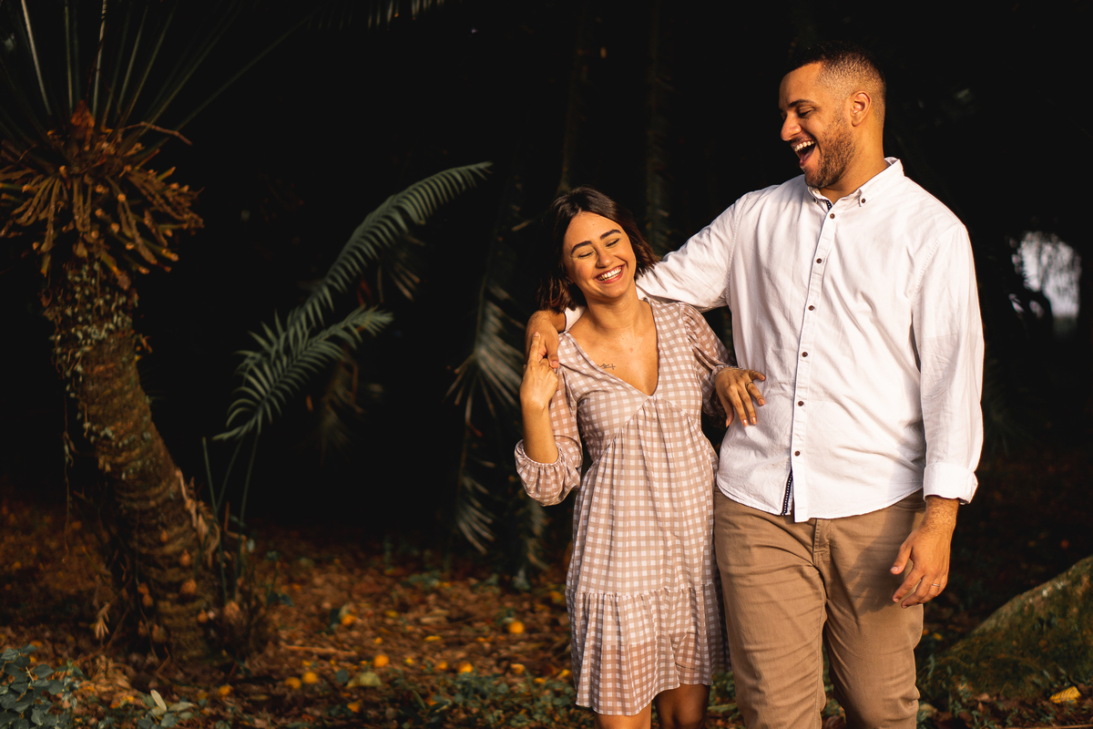 ENSAIO DE CASAL NO JARDIM BOTÂNICO DE SANTOS