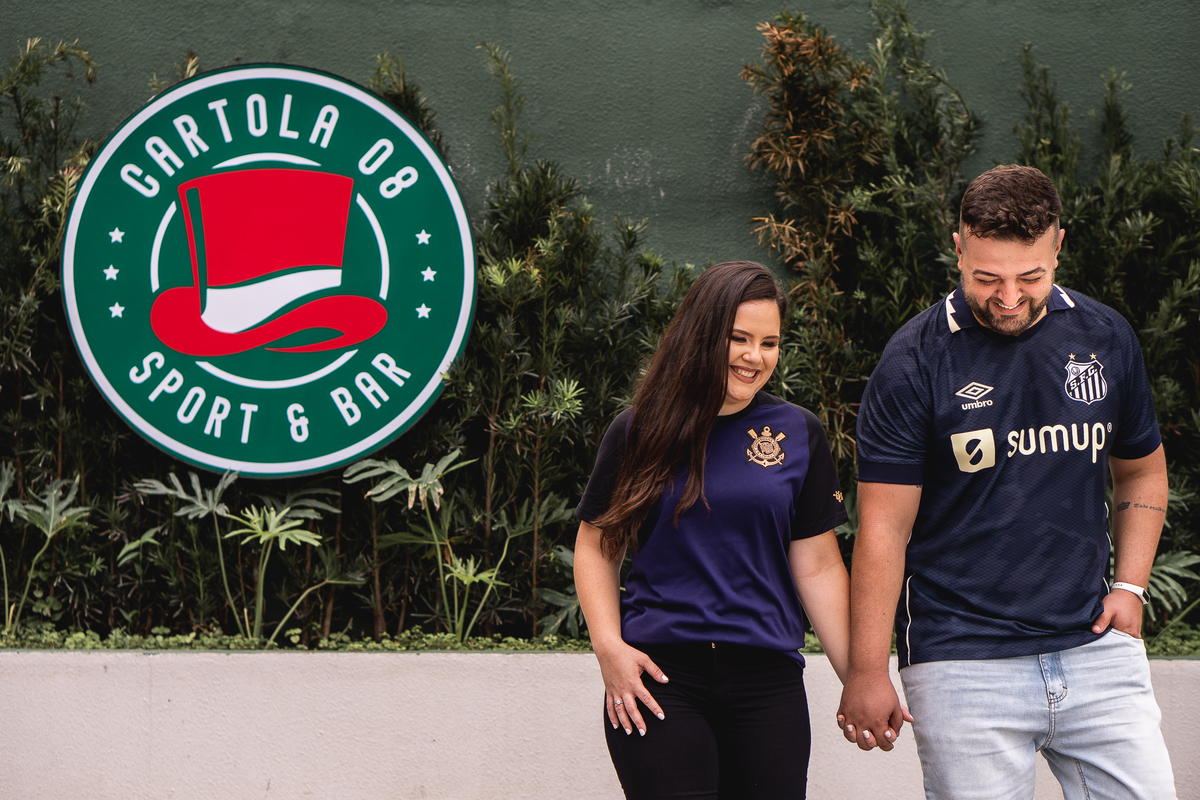 ENSAIO DE CASAL TEMA FUTEBOL