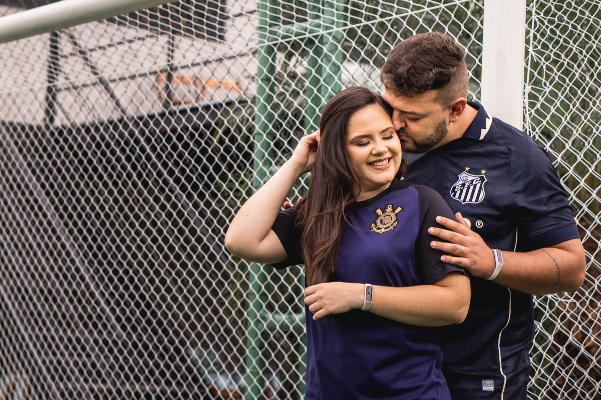 CASAL SANTISTA E CORINTHIANA