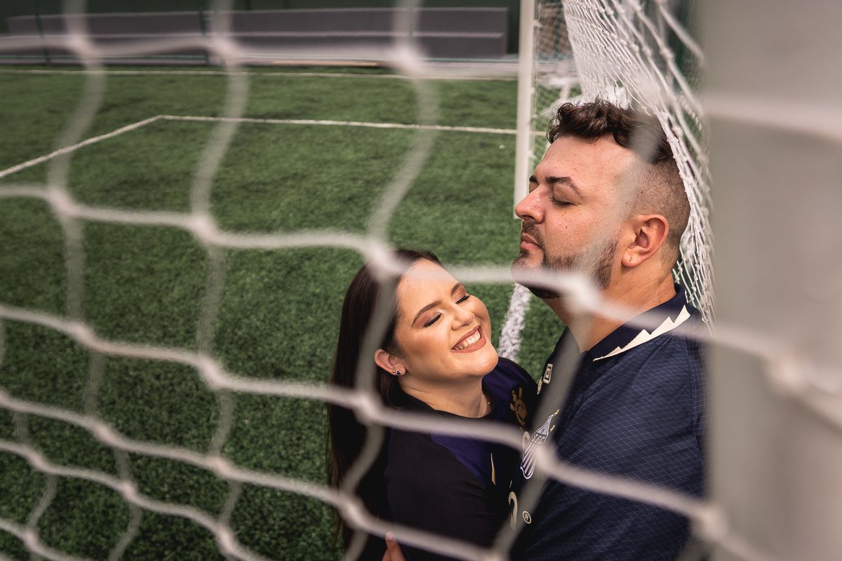 ENSAIO DE CASAL TEMA FUTEBOL