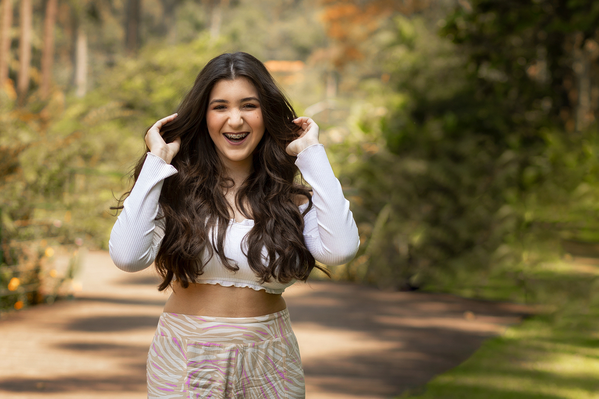 Ensaio debutante 15 anos, no jardim botanico, fotografo de debutante