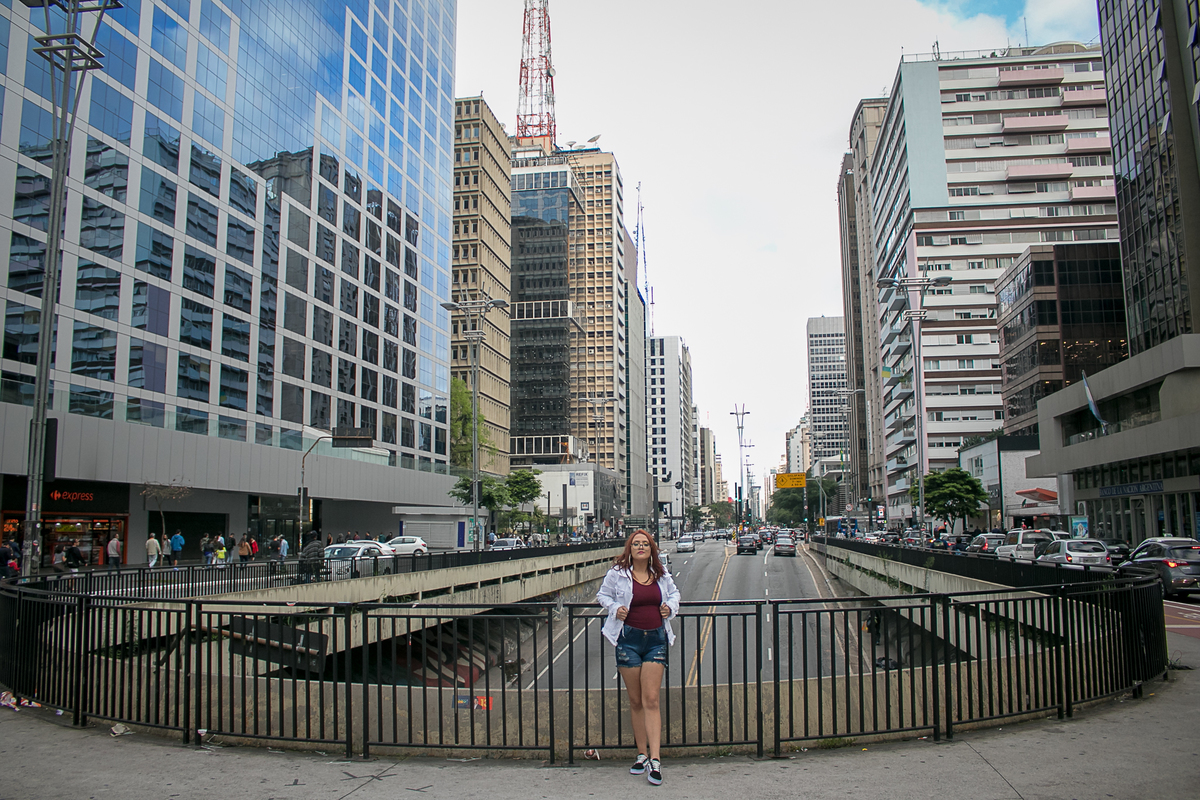 Ensaio Debutante na Avenida Paulista, 15 anos