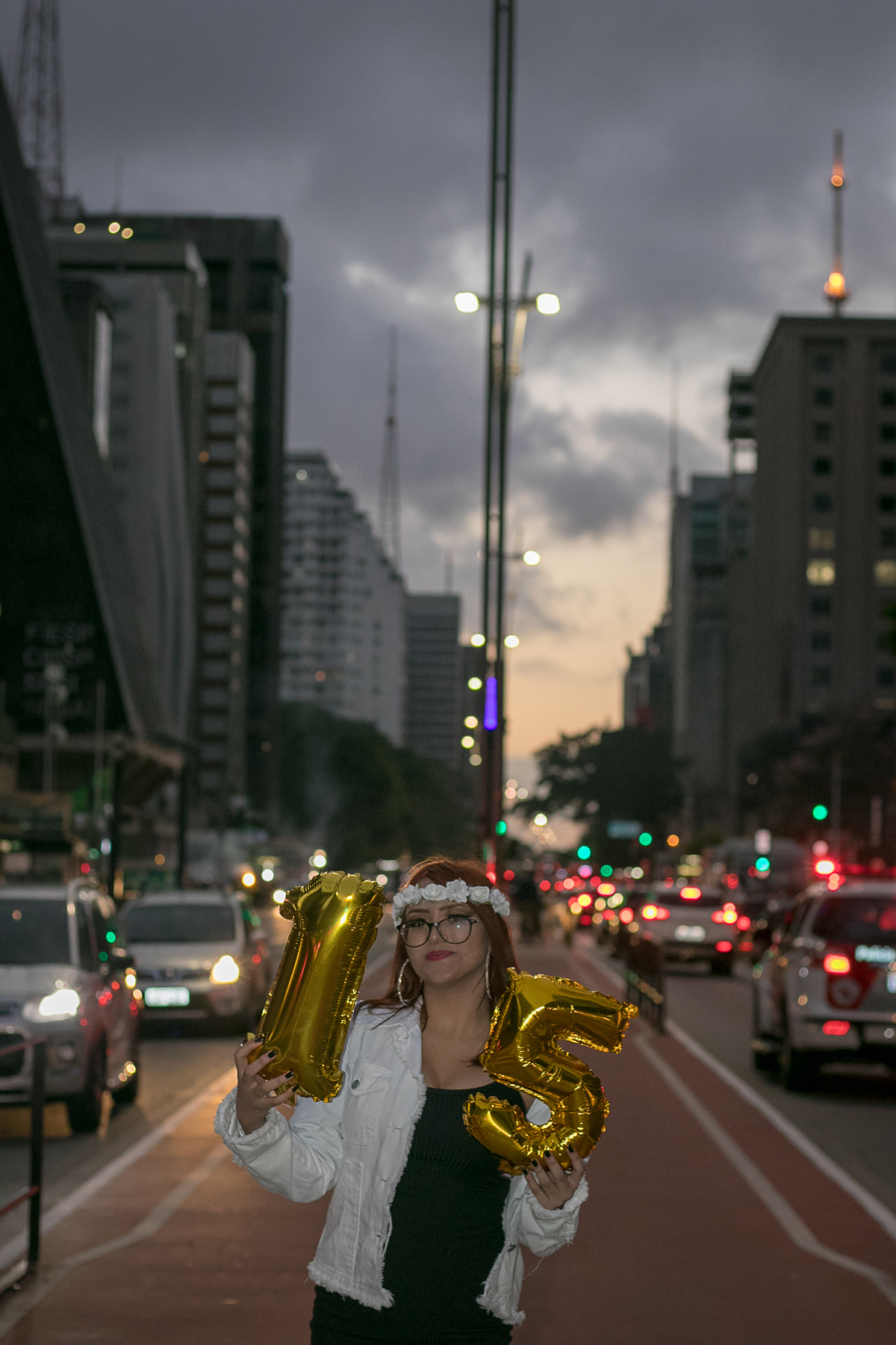 Ensaio Debutante na Avenida Paulista, 15 anos