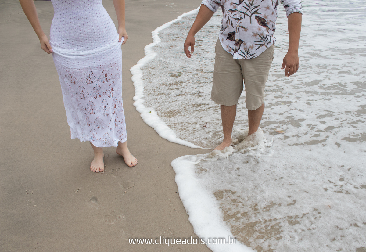 Ensaio de noivos, pre wedding Litoral Norte, Praia de Iporanga e Praia de São Pedro em Guarujá, Ensaio fotográfico na praia