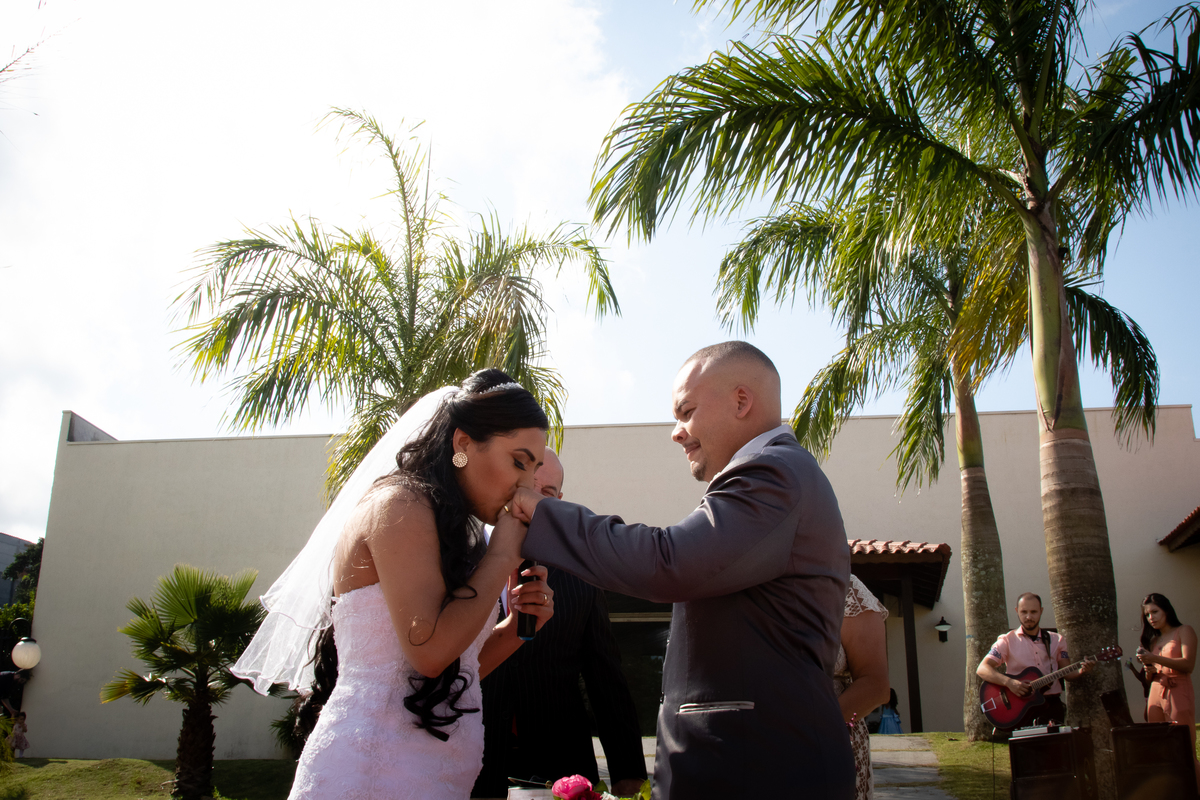 Casamento econômico, na cidade de Poá São Paulo, fotografo de casamento Daniel Moura e Patty Moura da Clique a Dois fotografia, decoração rustica, Noiva de Opala