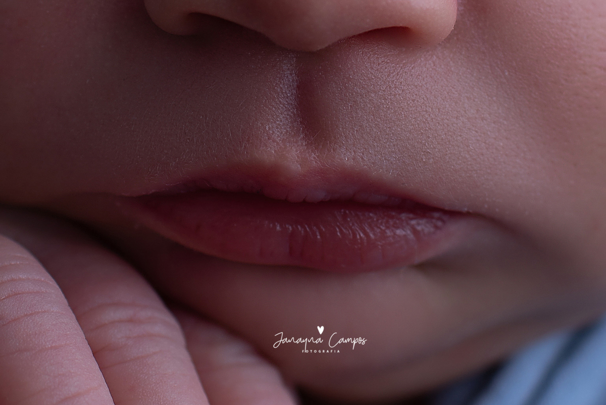 Newborn detalhes boca