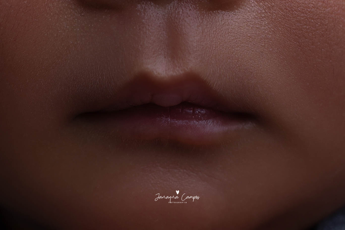 Newborn detalhes boca