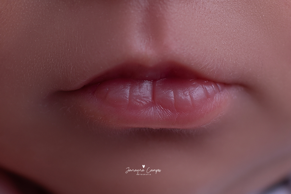 Newborn detalhes boca