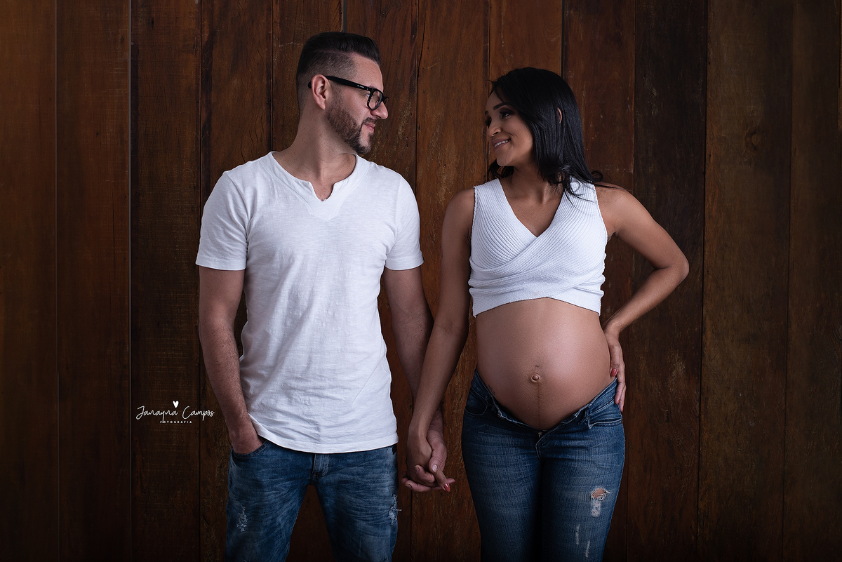 Gestante e marido