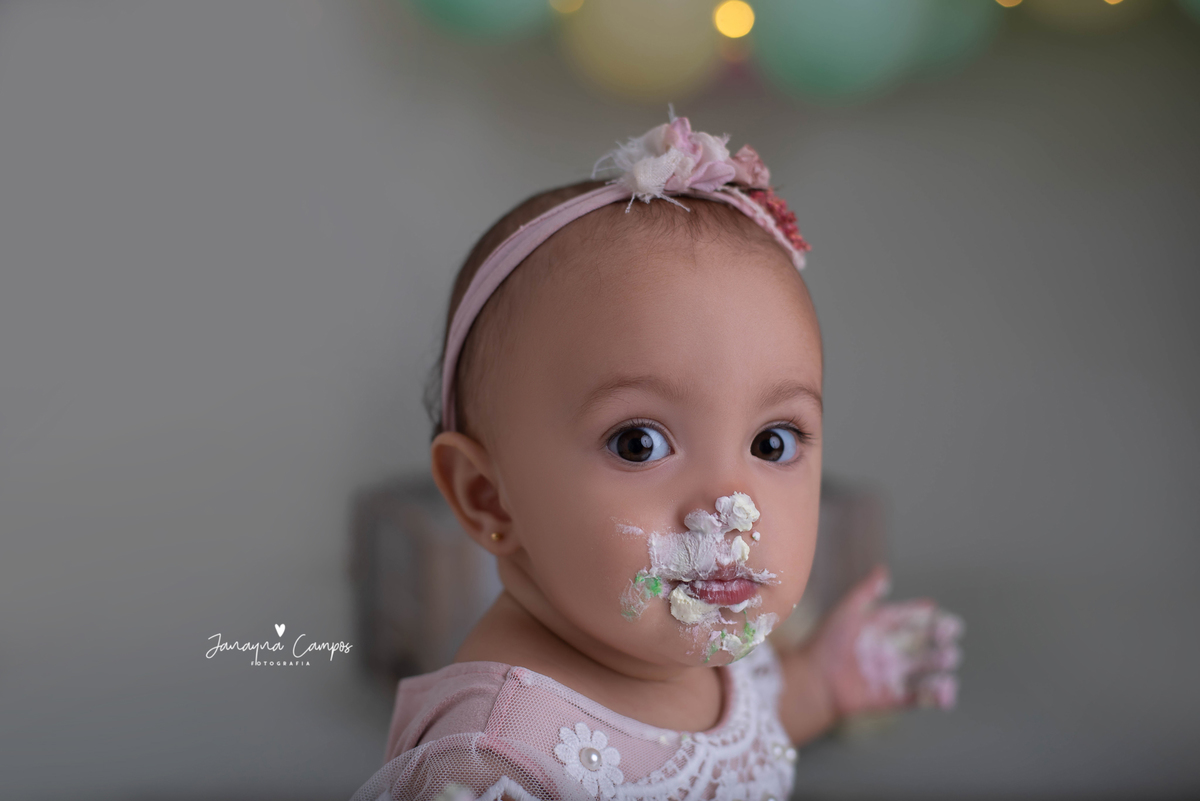 Smash the Cake Jardim Encantado bolo