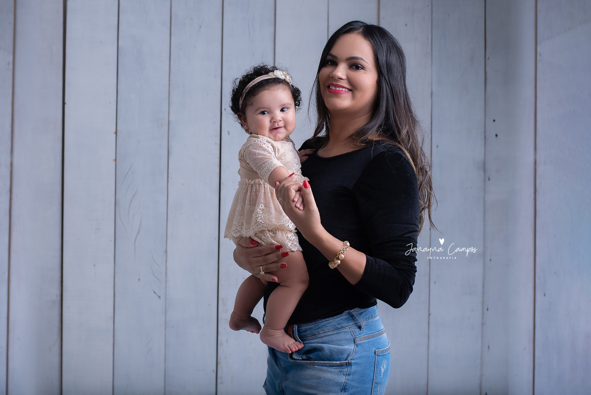 Acompanhamento menina 6 meses mãe