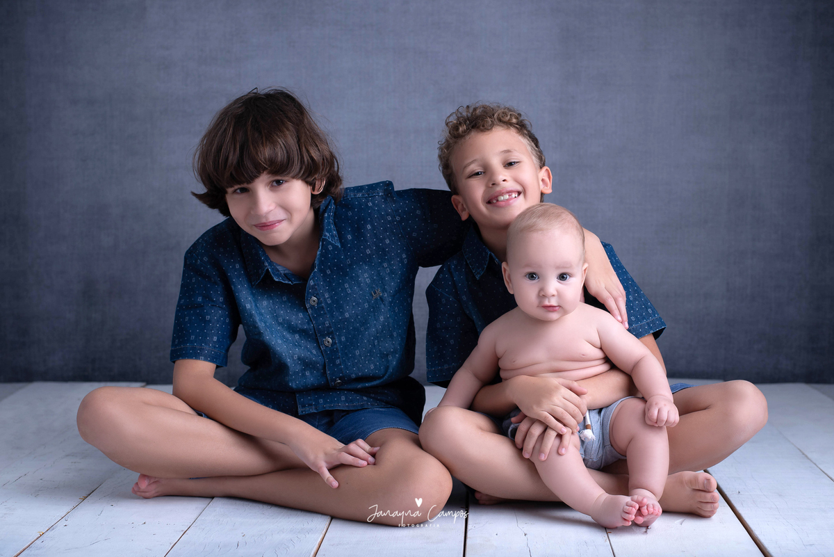 Acompanhamento bebê irmãos