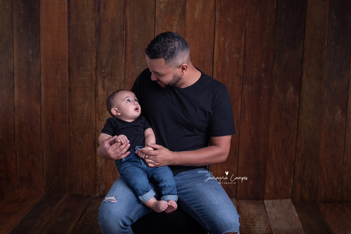 Acompanhamento menino pai