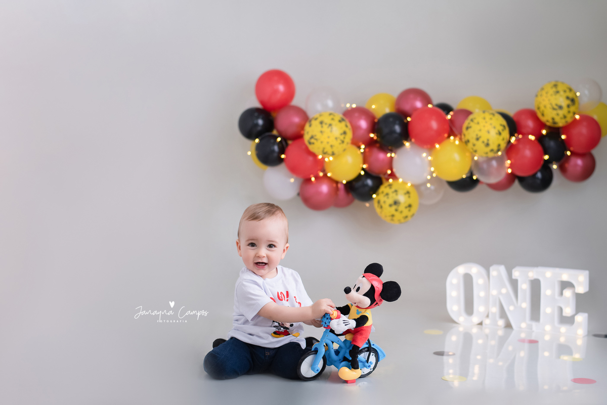 Ensaio infantil mickey 