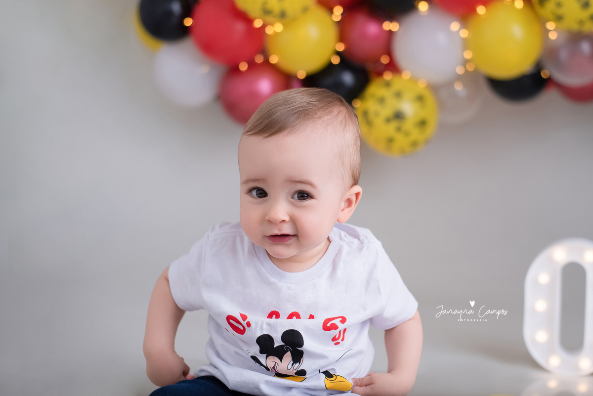 Ensaio infantil mickey