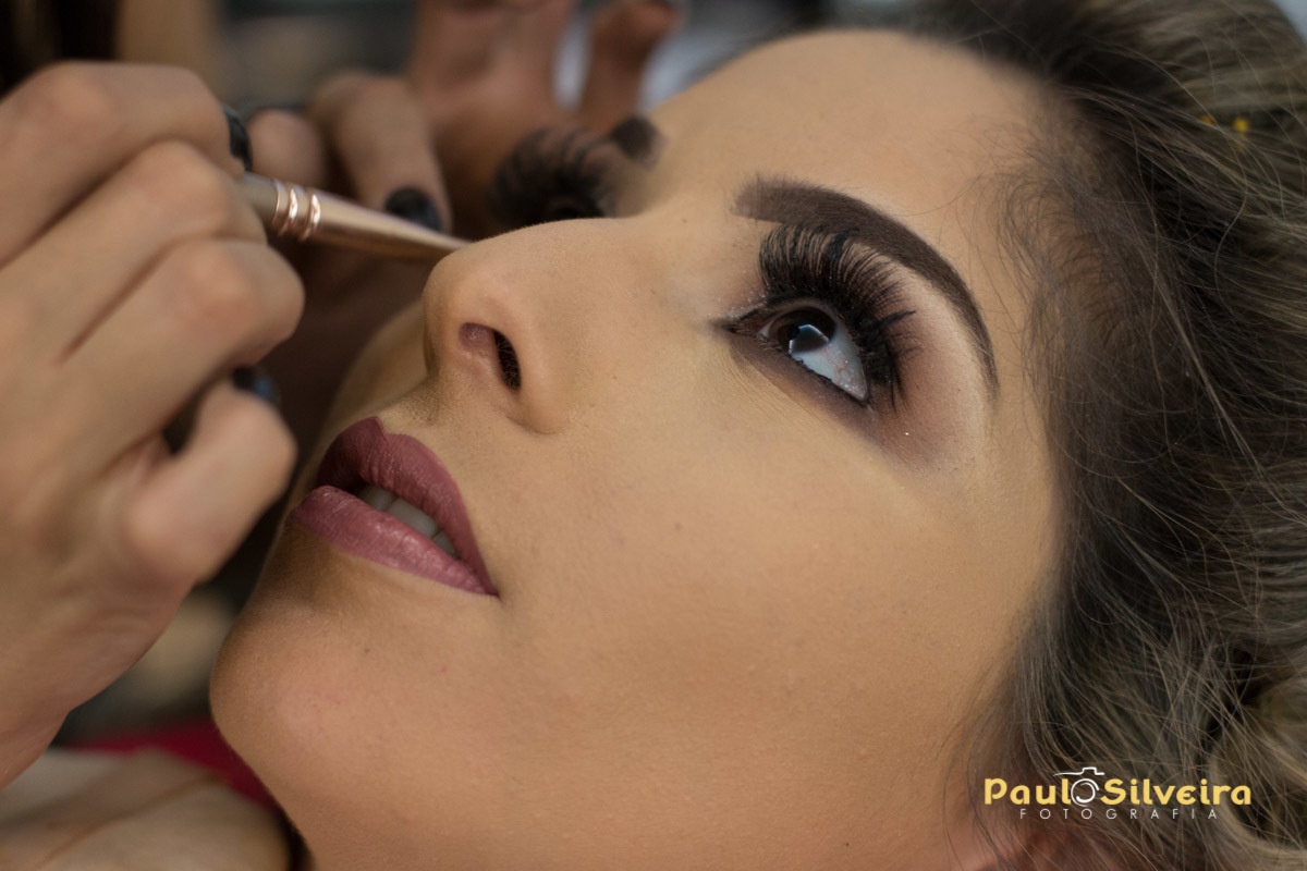 colorida noiva making off