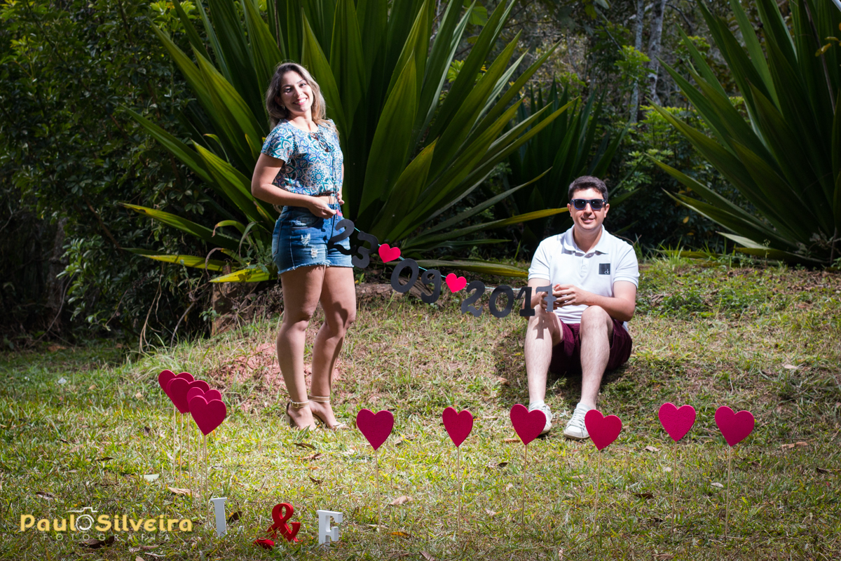 corações data casamento