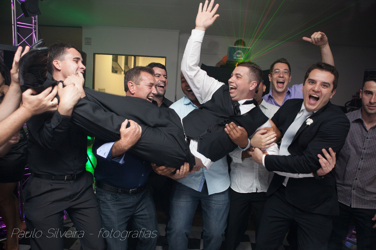 noivo padrinhos brincadeira 