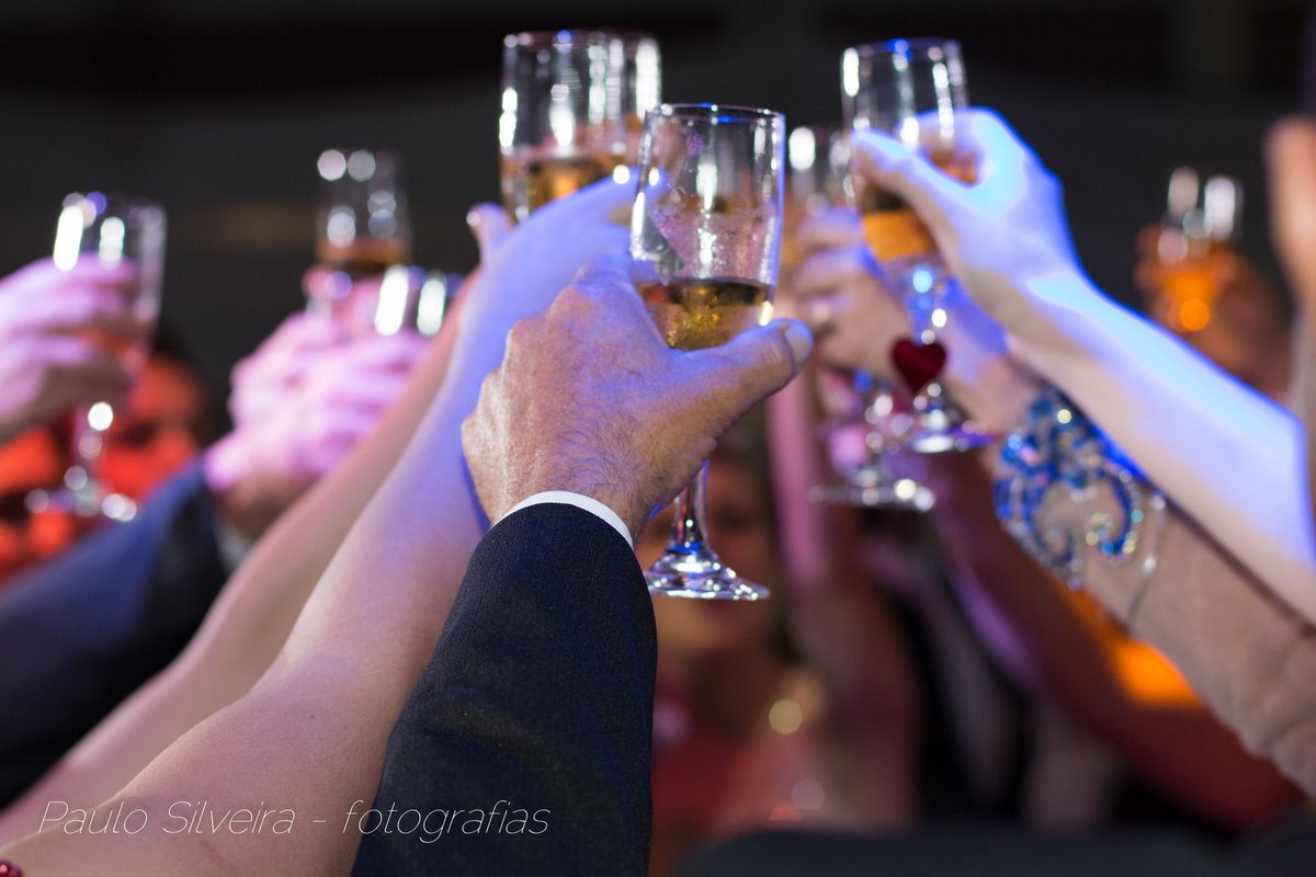 brinde taças casamento