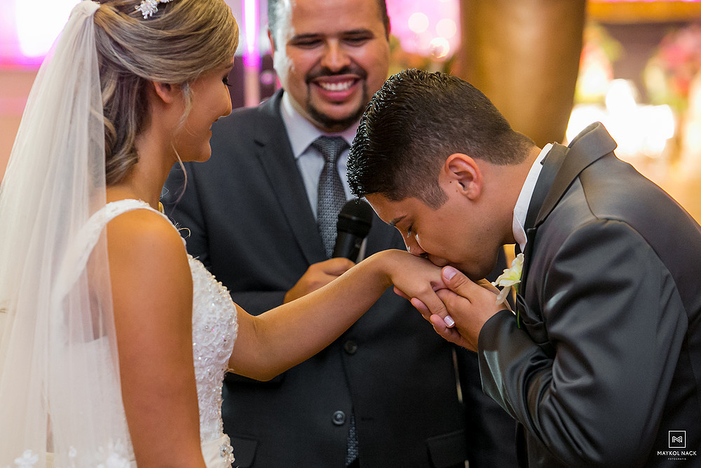 celebração de casamento