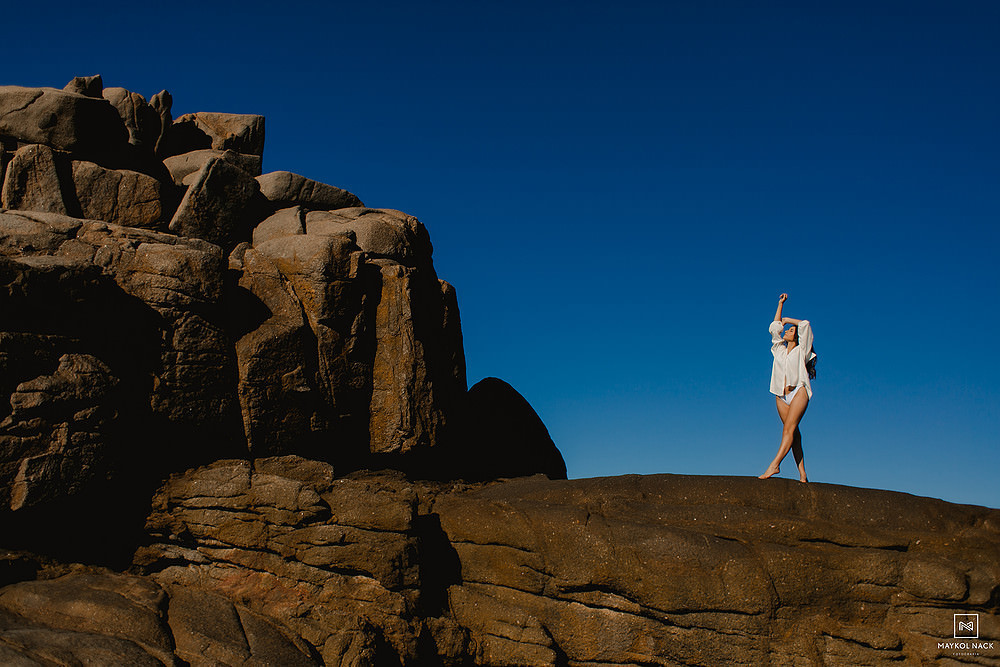 fotos na praia do  farol de santa marta