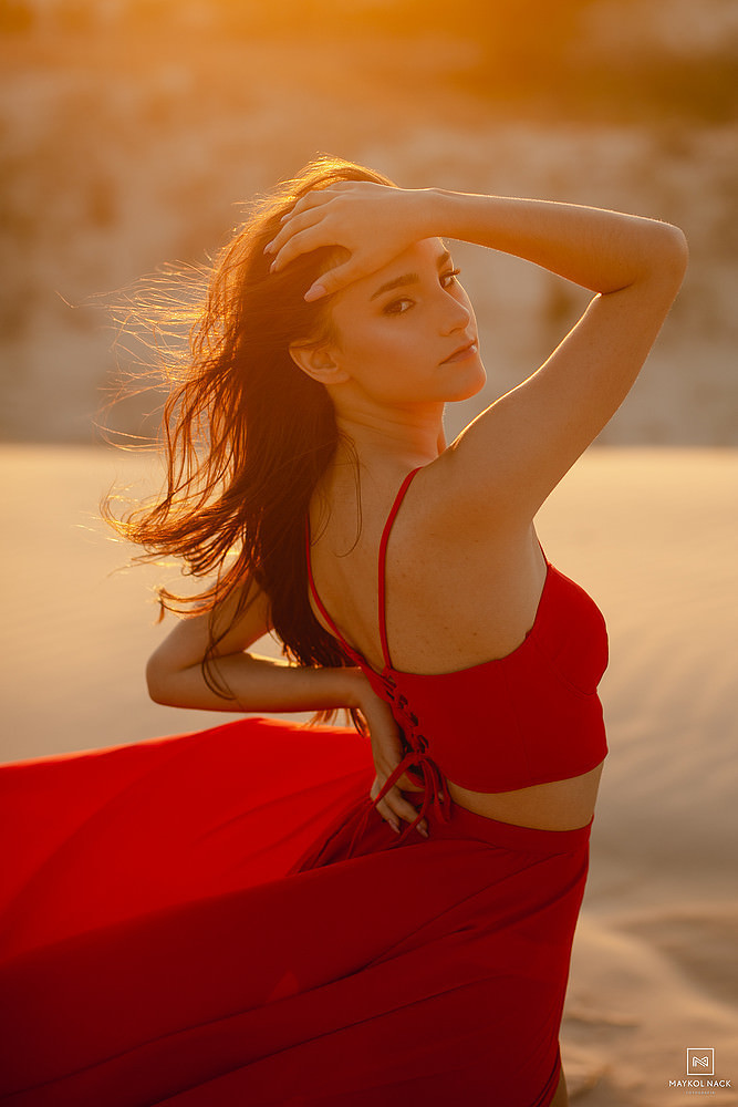 por do sol nas dunas do farol