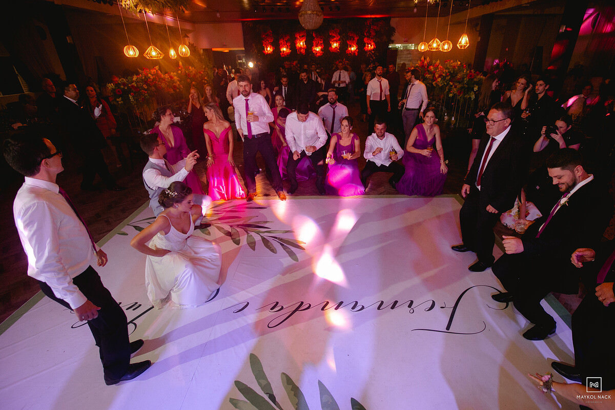 festa de casamento em lauro muller