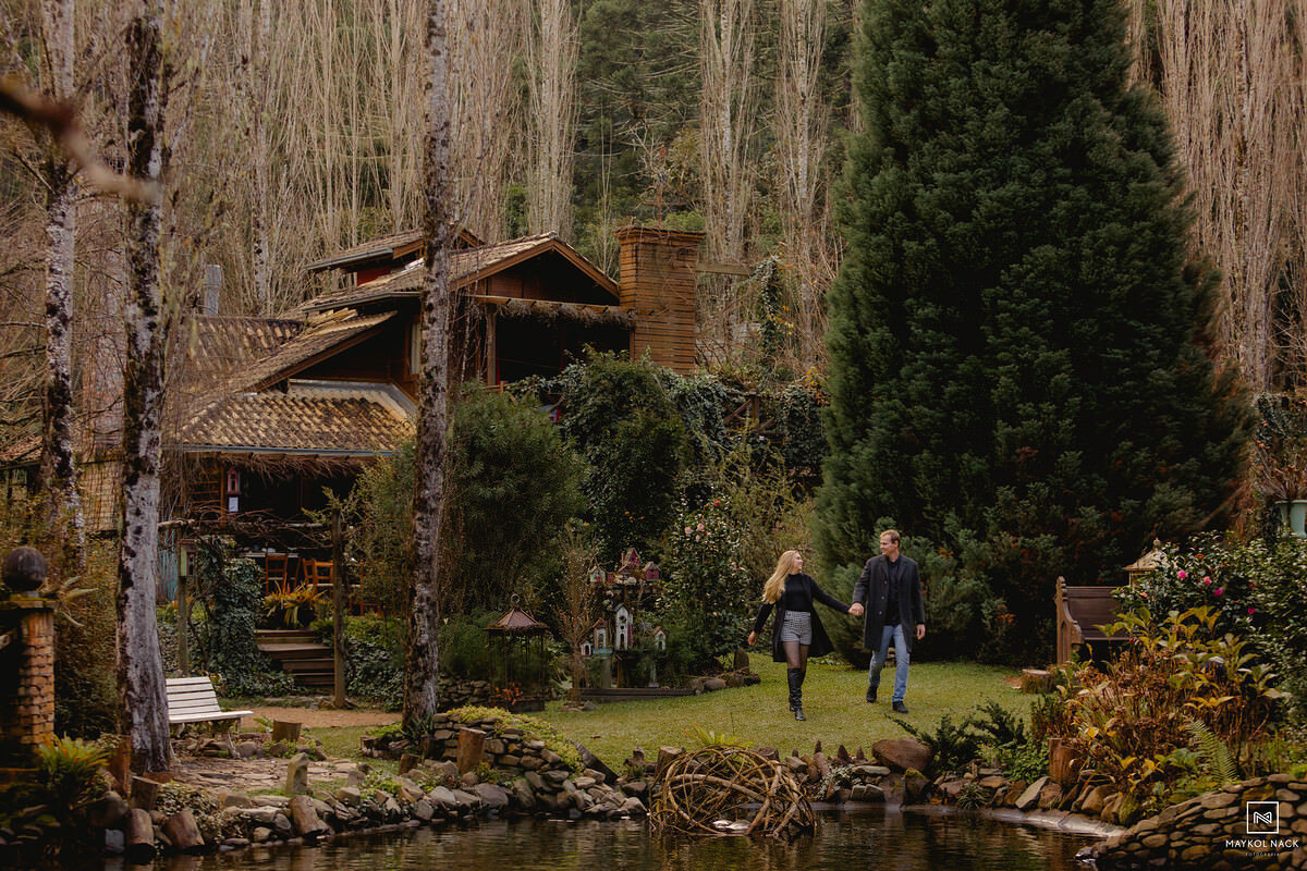 fotos no jardim secreto em urubici