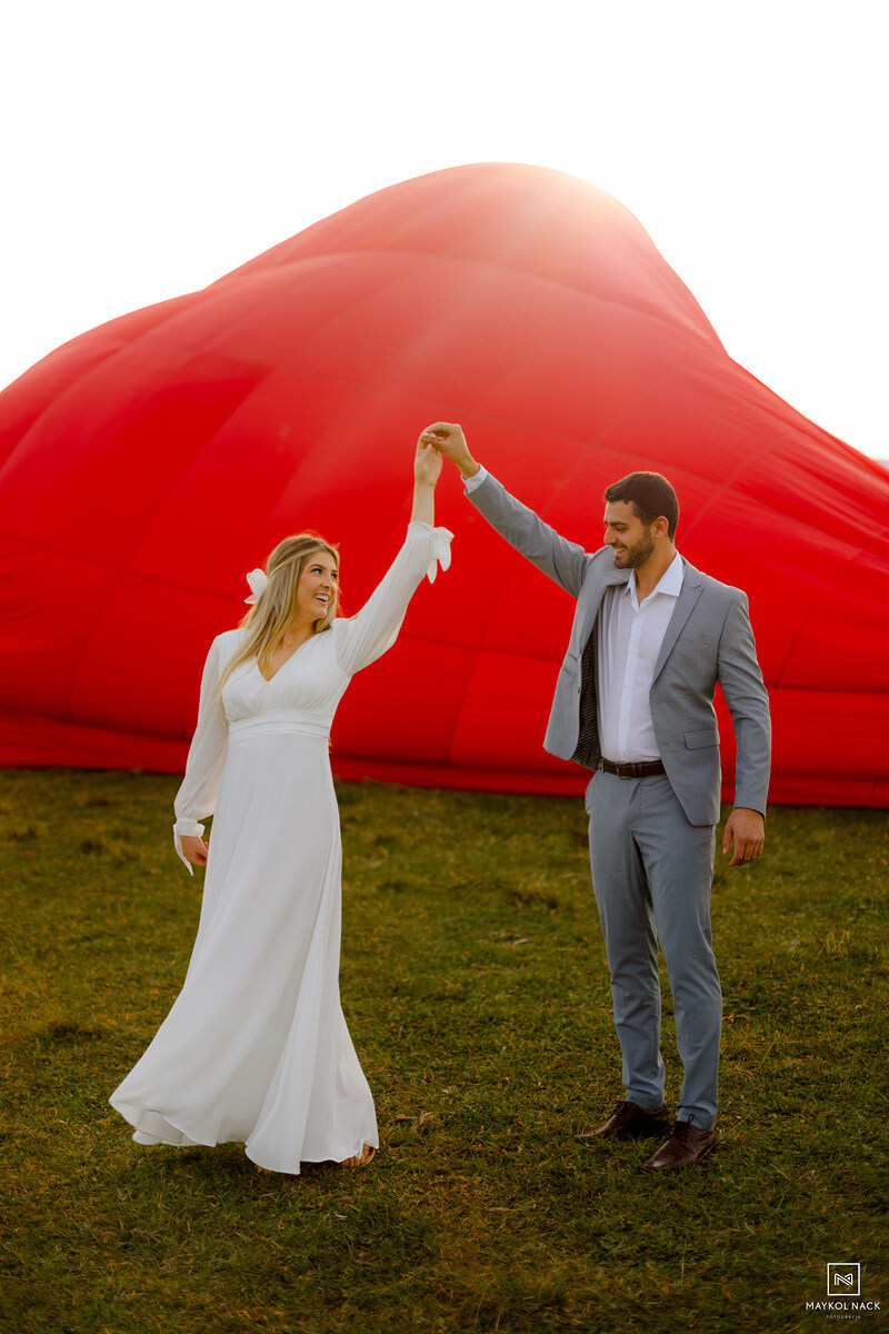 voar de balão praia grande