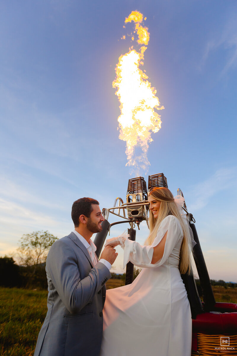 book em voo de balão Praia Grande