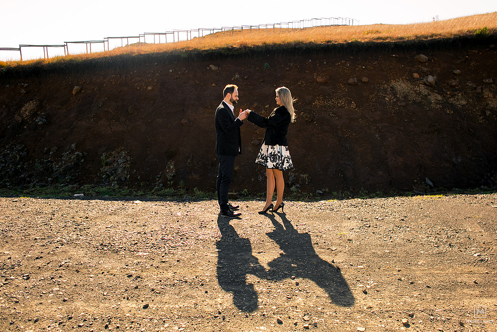 entrada no parque eólico