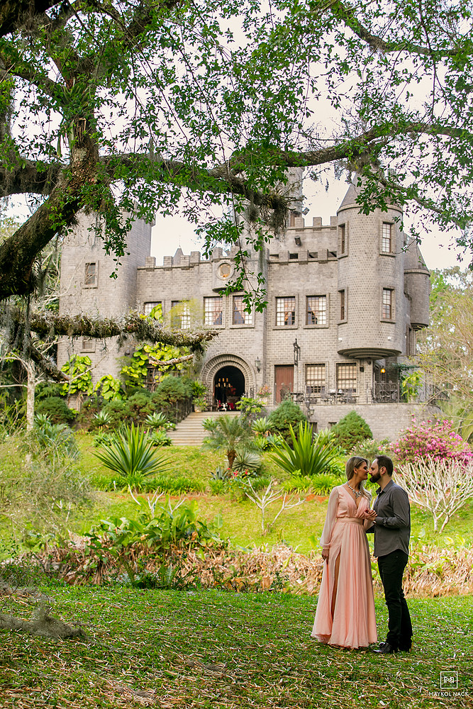 pré-casamento no castelo