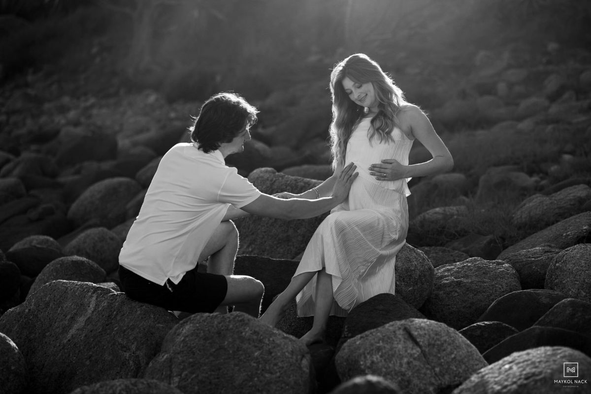 fotos de casal na praia do rosa norte