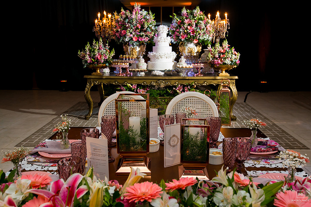 decoração de casamento em laguna