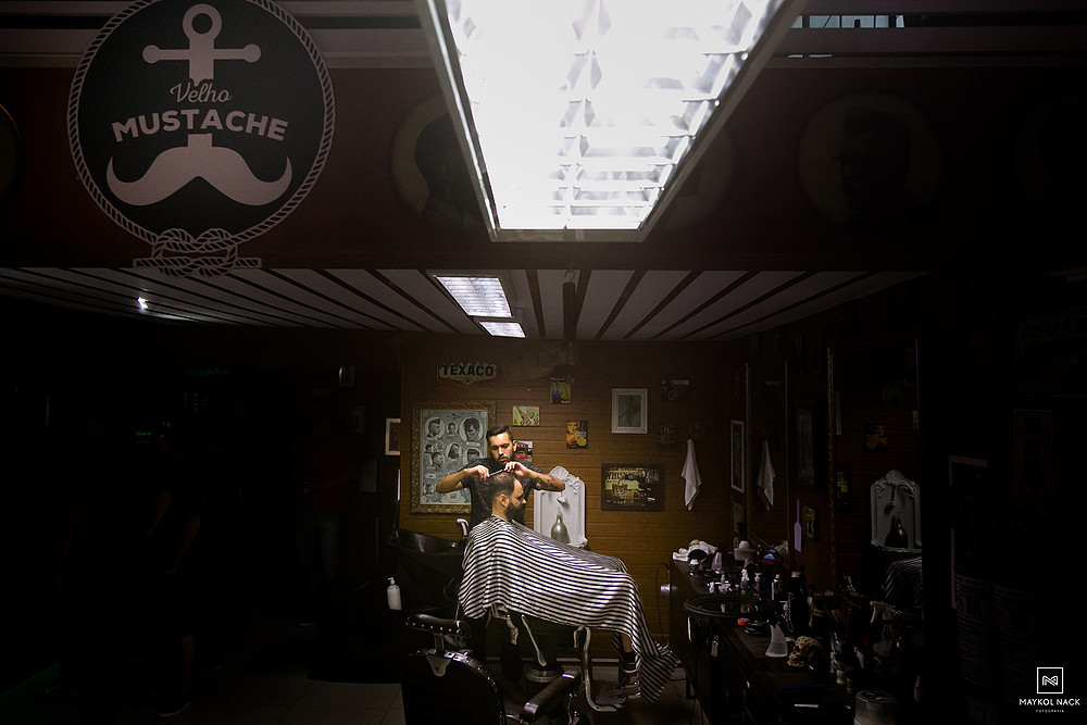 barbearia velho mustache