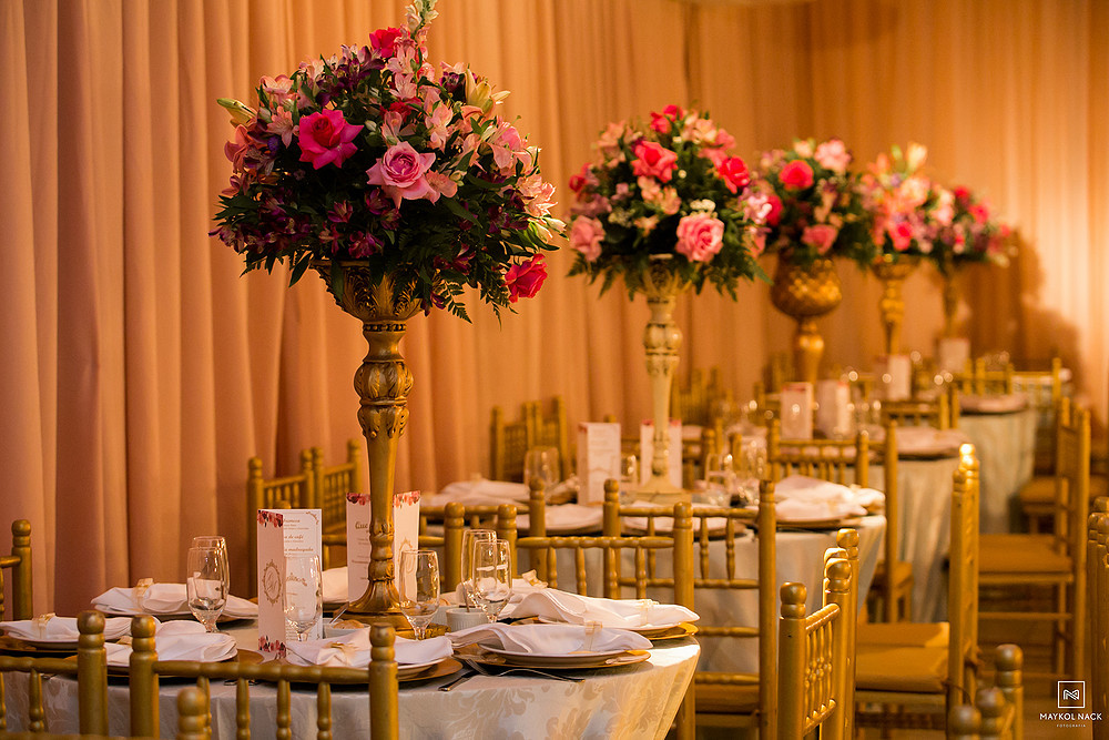 mesa de casamento decoração