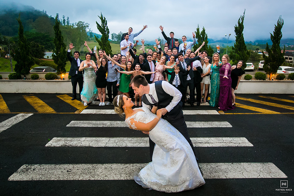 festa de casamento até amanhecer