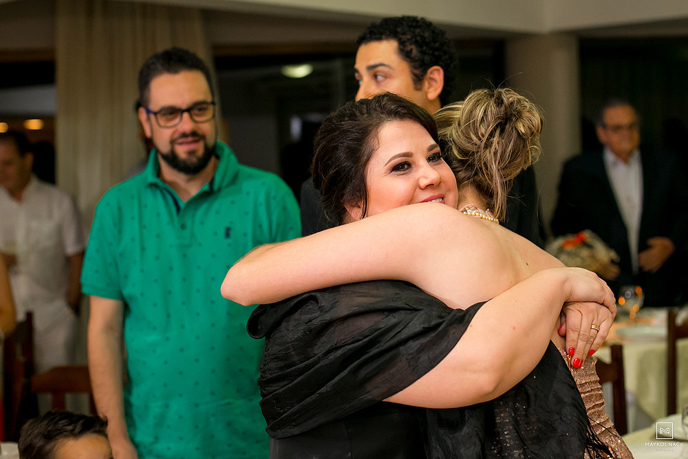 fotografia de jantar de formatura