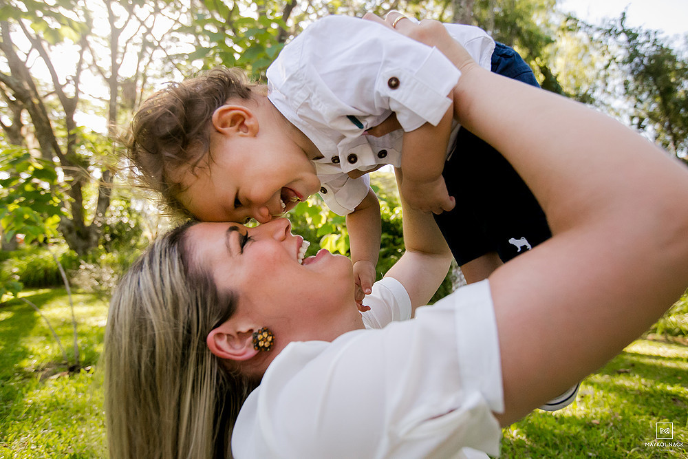 fotografando famílias