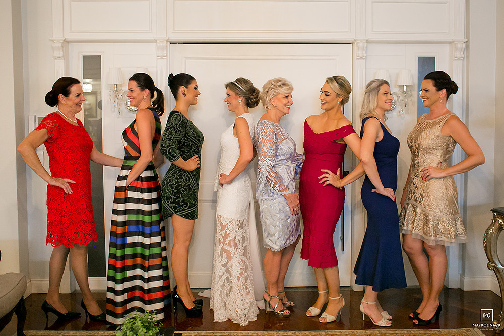 vestido de casamento em braço do norte