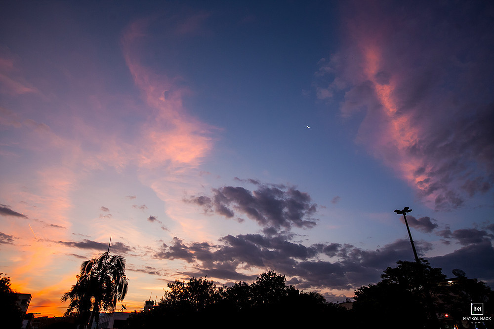 por do sol em braço do norte