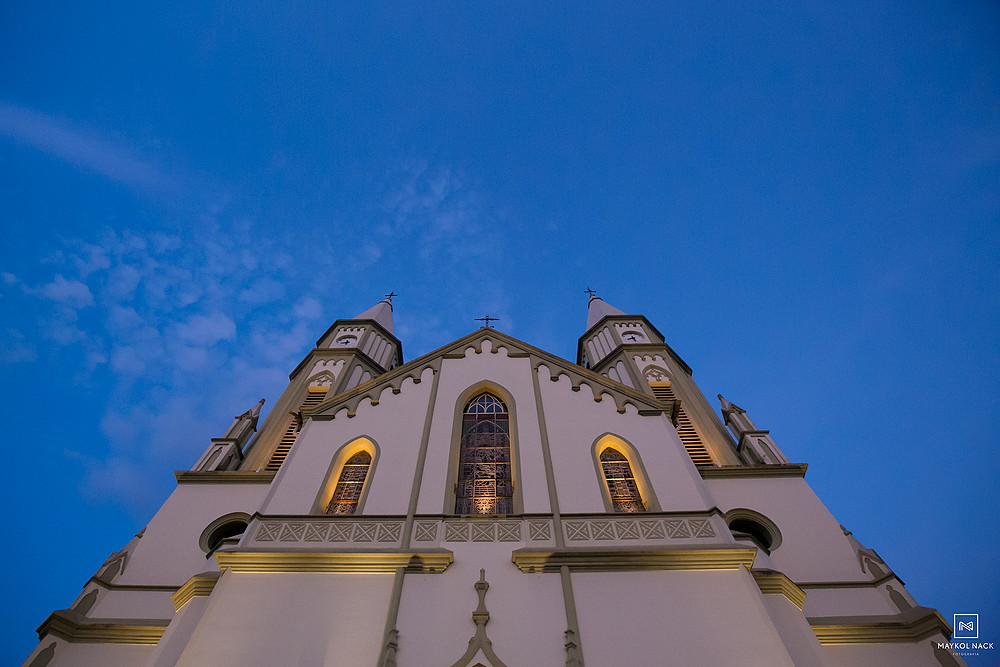 casamento na igreja de braço do norte