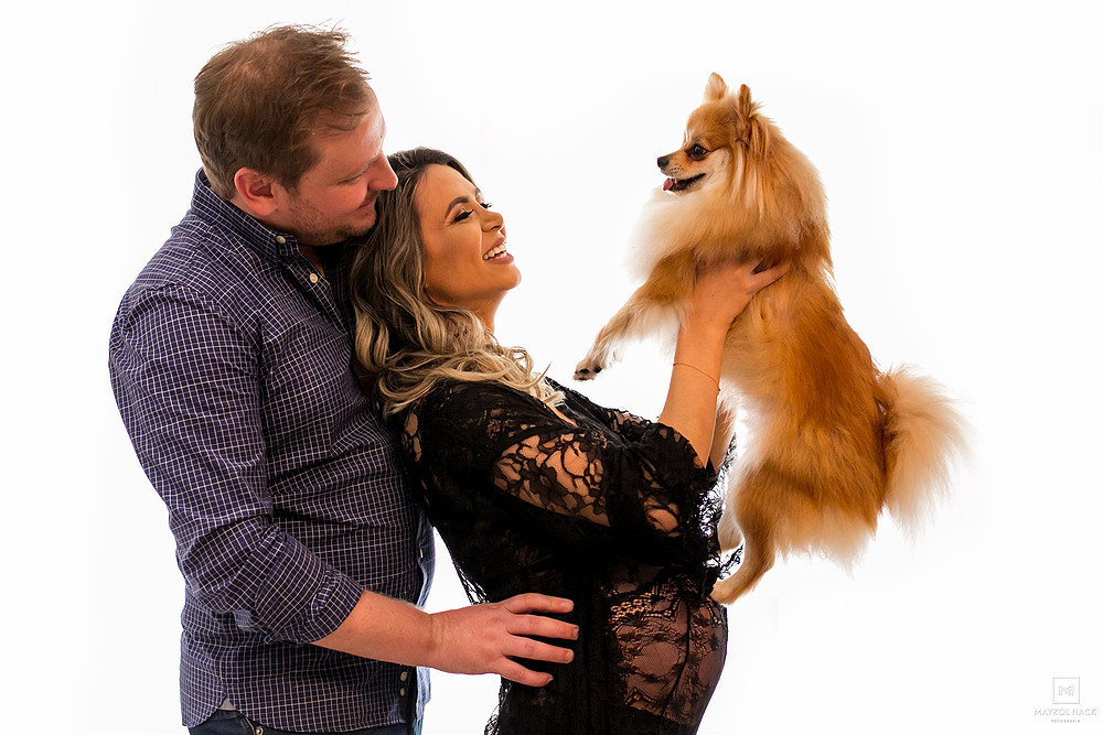 ensaio com pet tubarão