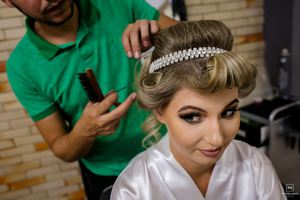 penteado de noiva