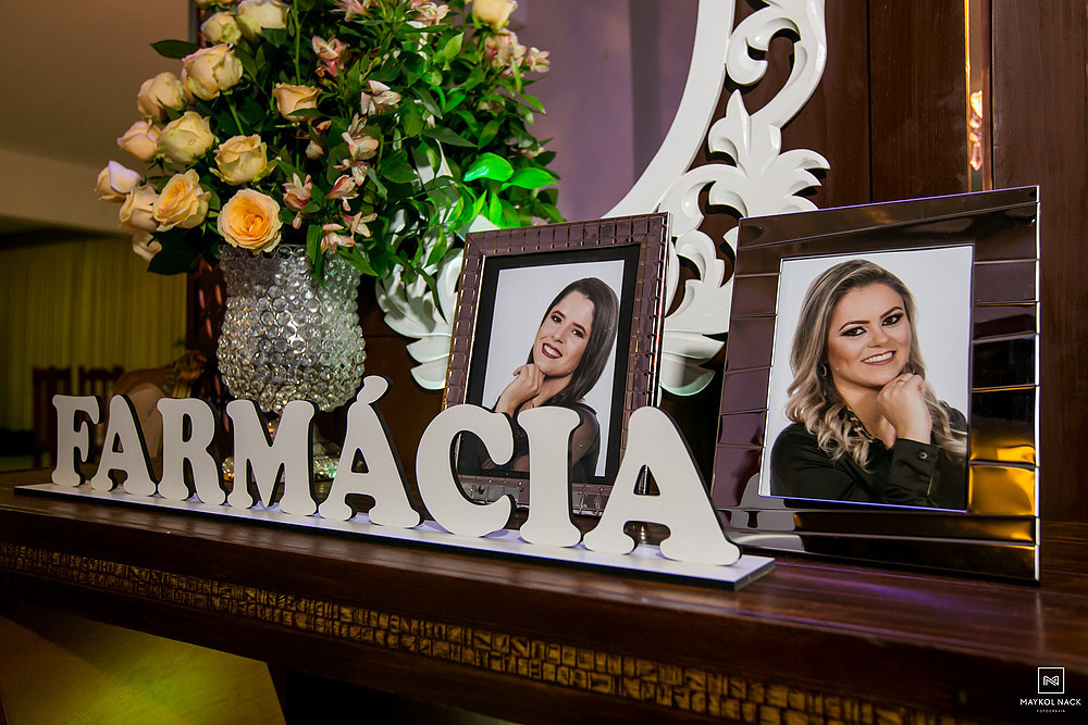 decoração jantar de formatura tubarão