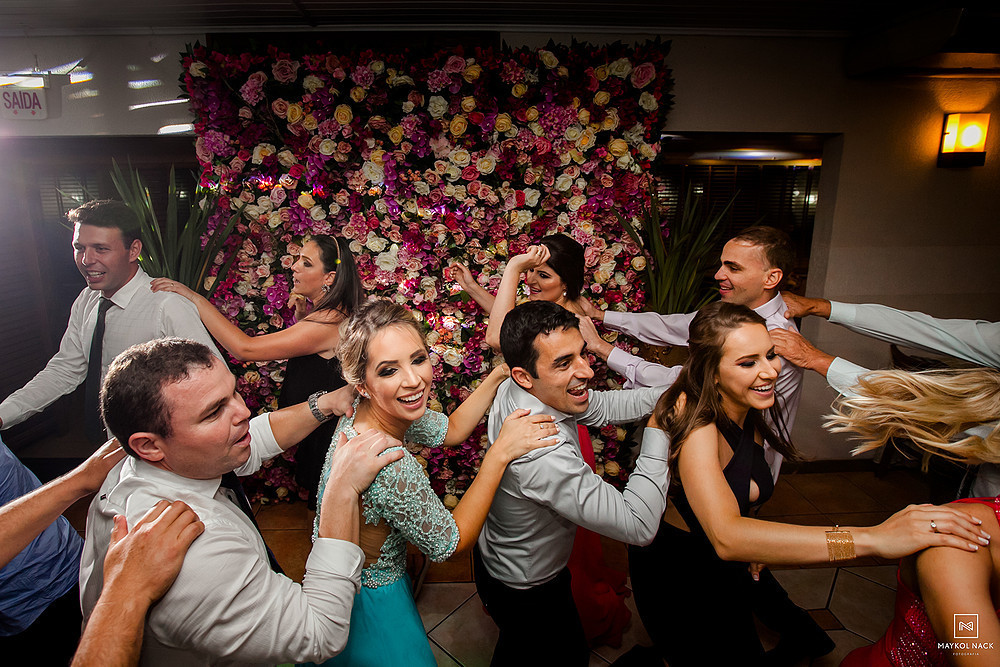 festa de casamento braço do norte