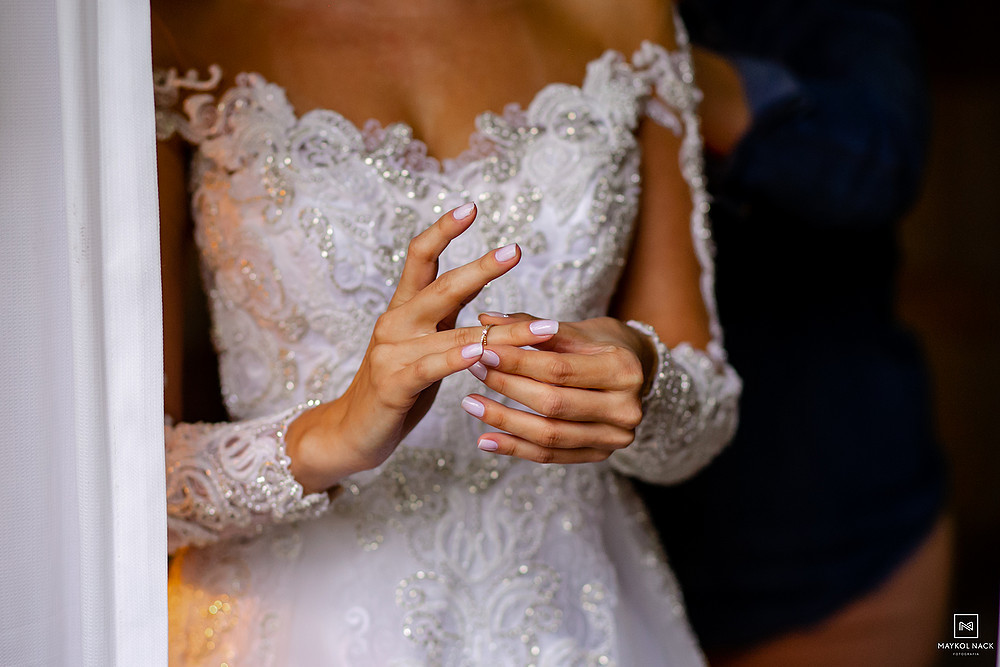 detalhes noiva casamento urussanga