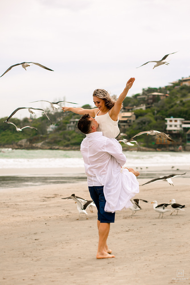 ensaio de noivos garopaba